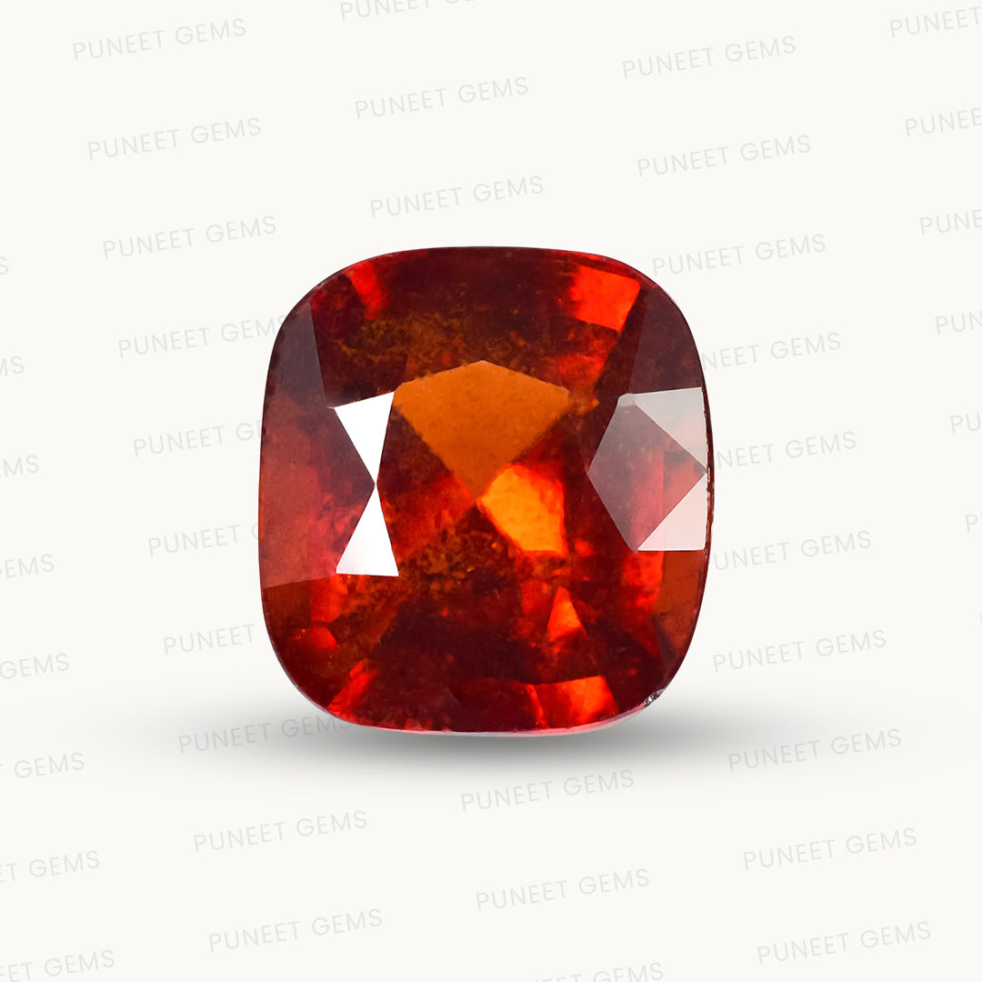 Siloni Gomed Gemstone – Natural Hessonite for Rahu Protection & Success 7.15 CT