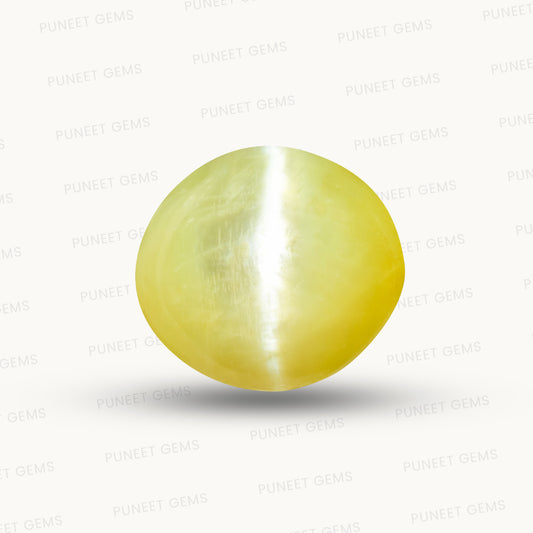 Natural Cat’s Eye Gemstone (Lehsunia) – Protection, Intuition & Ketu’s Power 7.18 CT