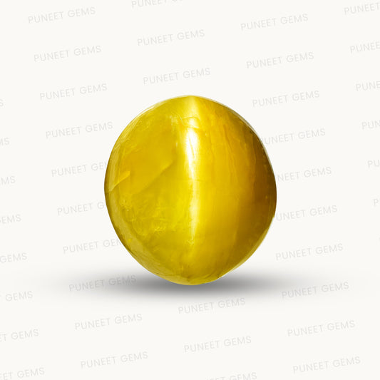 Natural Cat’s Eye Gemstone (Lehsunia) – Protection, Intuition & Ketu’s Power 7.20 CT