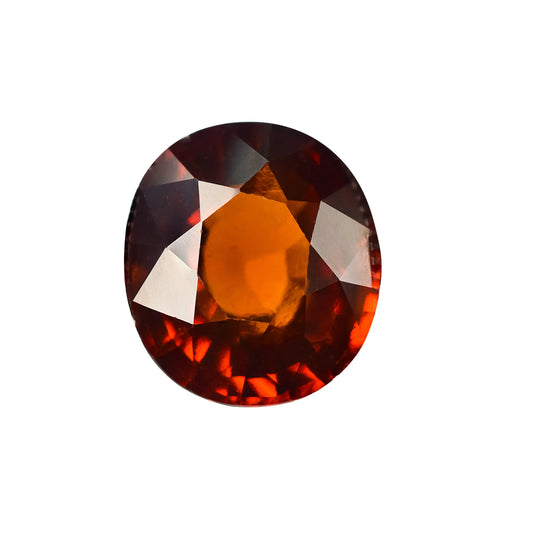 Siloni Gomed Gemstone – Natural Hessonite for Rahu Protection & Success 7.28 CT