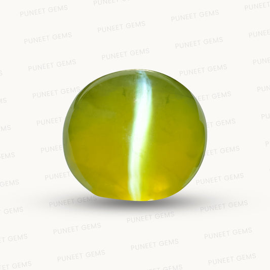 Natural Cat’s Eye Gemstone (Lehsunia) – Protection, Intuition & Ketu’s Power 7.29 CT