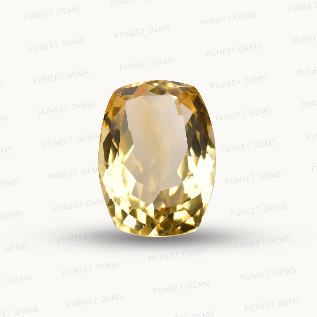 Golden Topaz – The Gemstone of Wealth, Wisdom & Divine Energy 7.32 CT