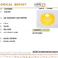 Natural Bangkok Yellow Sapphire (Pukhraj) 7.34 Ct – Certified Gemstone