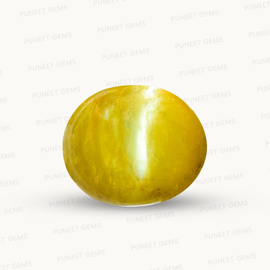 Natural Cat’s Eye Gemstone (Lehsunia) – Protection, Intuition & Ketu’s Power 7.35 CT
