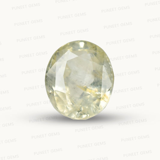 Natural Yellow Sapphire (Pukhraj) – Prosperity, Wisdom & Jupiter’s Blessing 7.40 CT