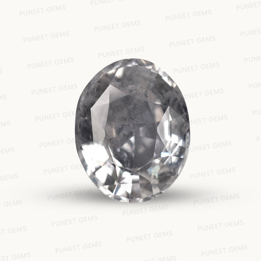 Natural White Sapphire Gemstone Online – Certified, Untreated & Ethically Sourced 7.40 CT