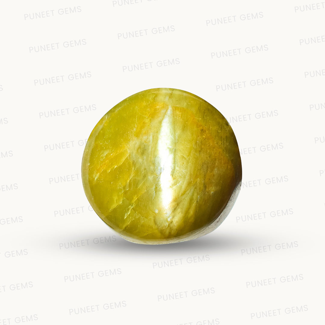 Natural Cat’s Eye Gemstone (Lehsunia) – Protection, Intuition & Ketu’s Power 7.43 CT