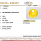 Natural Bangkok Yellow Sapphire (Pukhraj) 7.45 Ct – Certified Gemstone