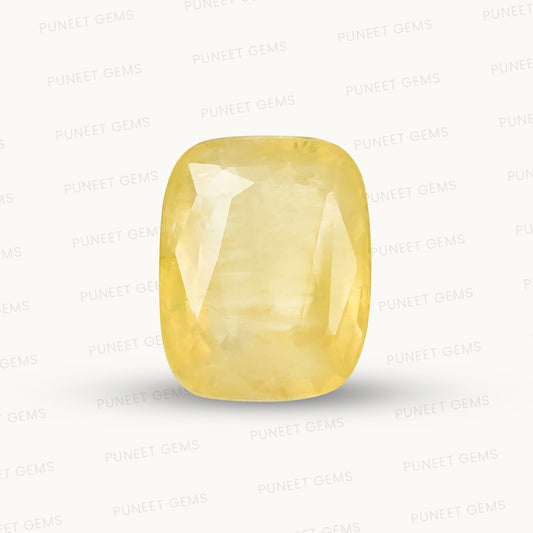 Natural Yellow Sapphire (Pukhraj) – Prosperity, Wisdom & Jupiter’s Blessing 7.52 CT