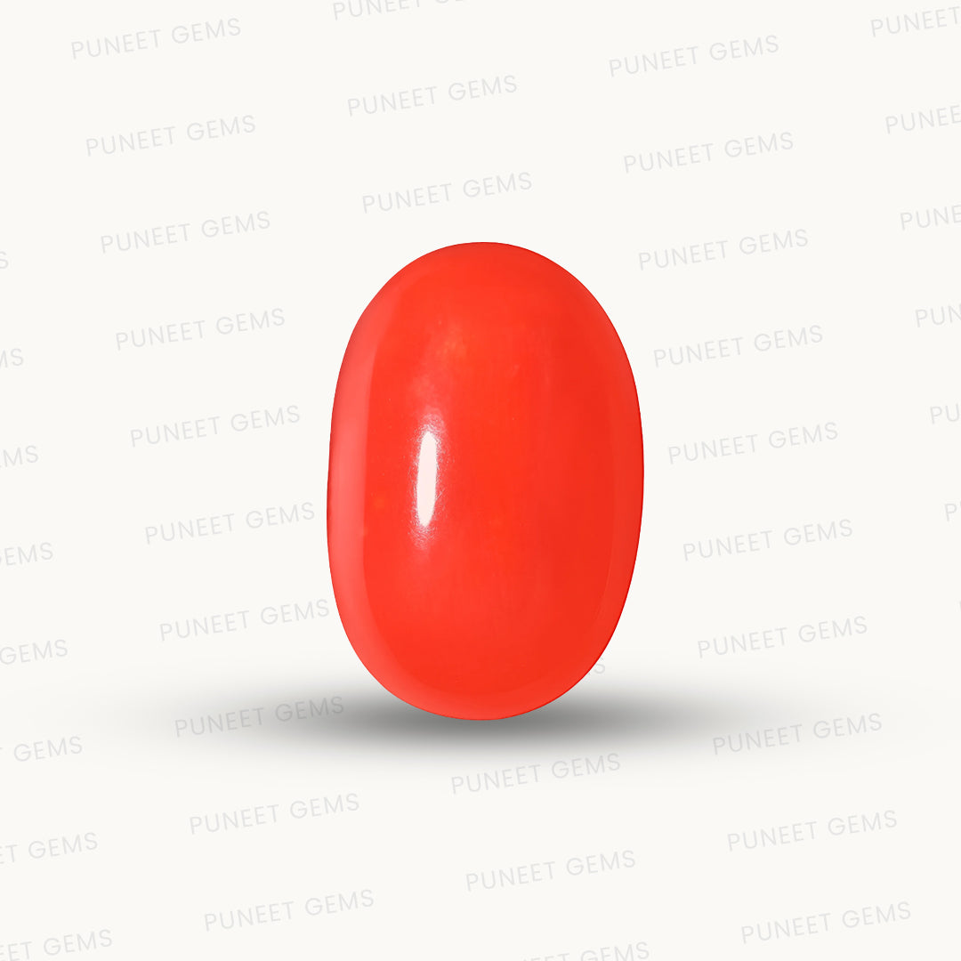Red Coral Japanese – Natural Moonga for Strength 7.60 CT
