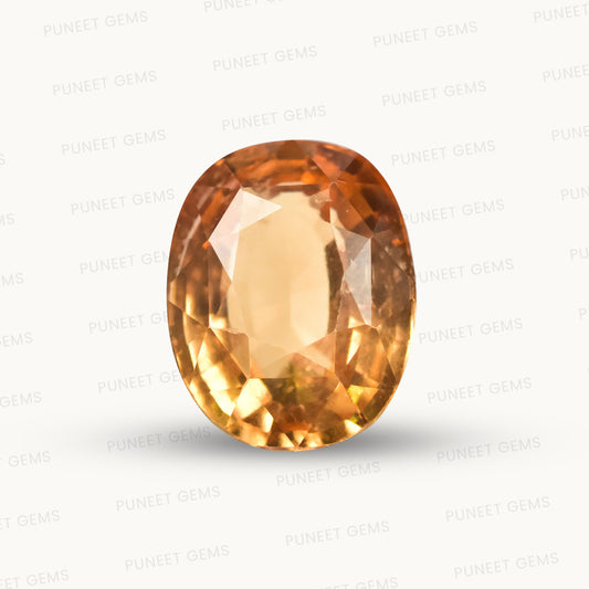 Siloni Gomed Gemstone – Natural Hessonite for Rahu Protection & Success 7.60 CT