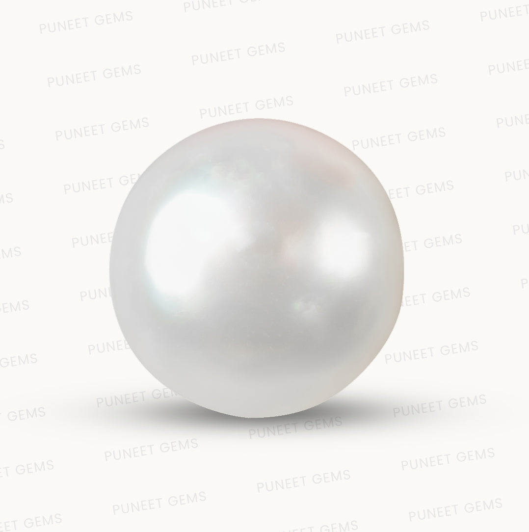 Japanese Keshi Moti – Rare Natural Pearl of Purity, Prosperity & Elegance 7.61 CT