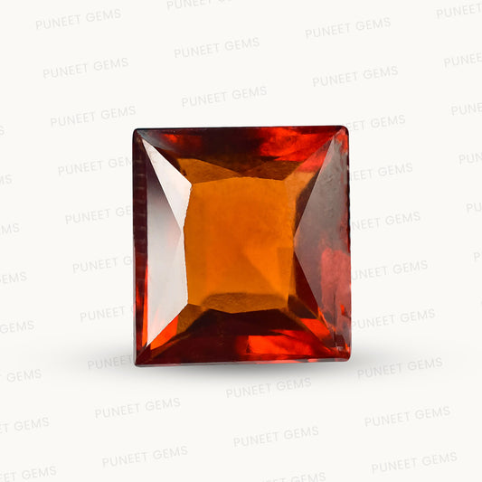 Siloni Gomed Gemstone – Natural Hessonite for Rahu Protection & Success 7.63 CT