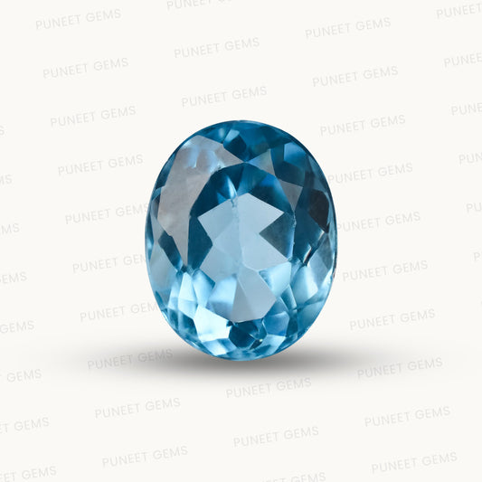 Blue Topaz – The Gemstone of Calm, Clarity & Communication 7.69 CT