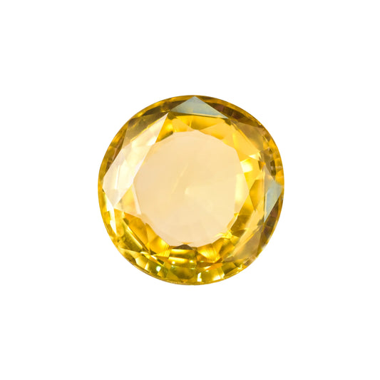 Natural Yellow Sapphire (Pukhraj) – Prosperity, Wisdom & Jupiter’s Blessing 7.69 CT