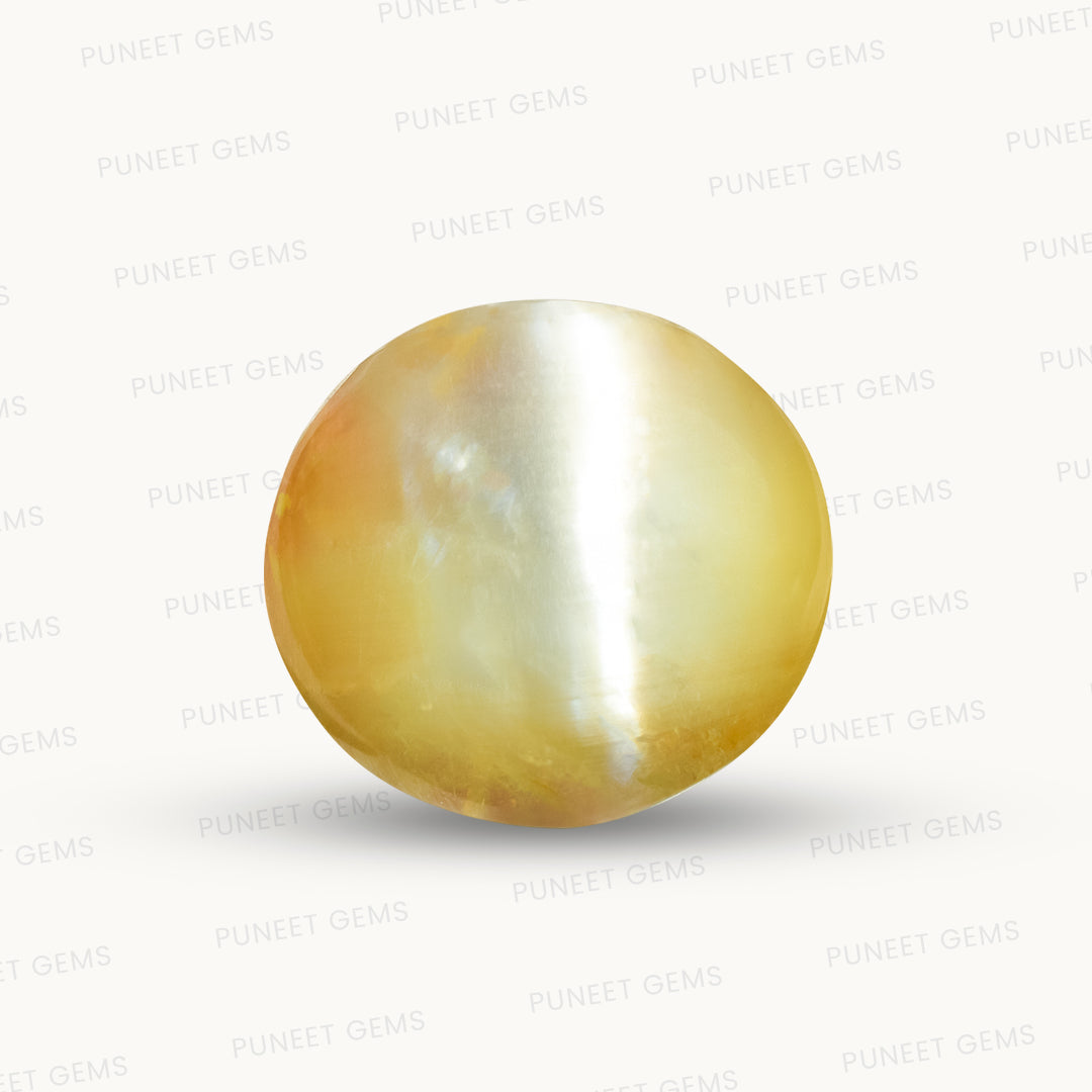 Natural Cat’s Eye Gemstone (Lehsunia) – Protection, Intuition & Ketu’s Power 7.83 CT
