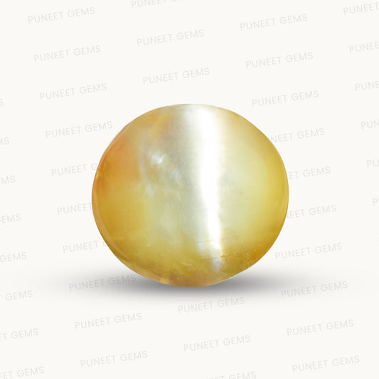 Natural Cat’s Eye Gemstone (Lehsunia) – Protection, Intuition & Ketu’s Power 7.83 CT