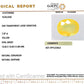 Natural Bangkok Yellow Sapphire (Pukhraj) 7.87 Ct – Certified Gemstone