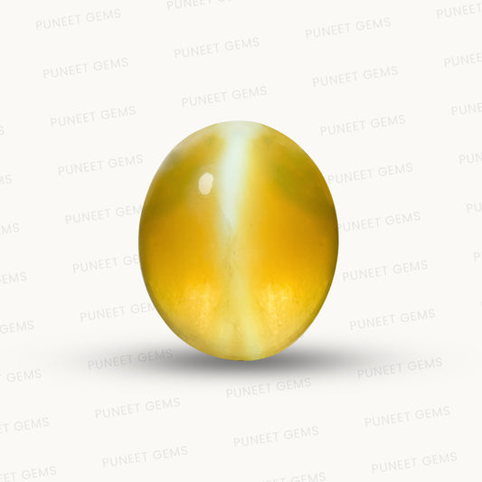 Natural Cat’s Eye Gemstone (Lehsunia) – Protection, Intuition & Ketu’s Power 7.87 CT