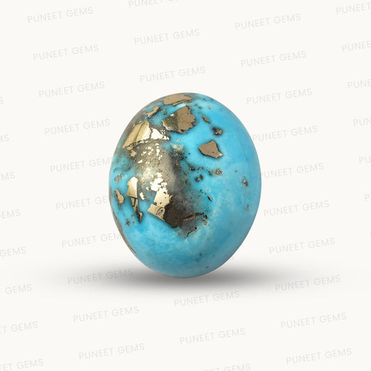 Firoza (Turquoise) Gemstone – The Stone of Protection & Positivity 7.94 CT
