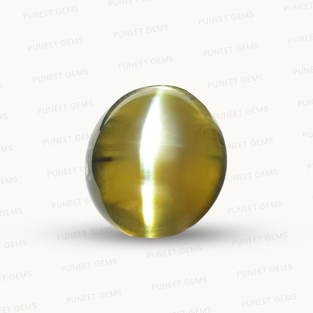 Natural Cat’s Eye Gemstone (Lehsunia) – Protection, Intuition & Ketu’s Power 7.97 CT