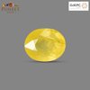 Natural Bangkok Yellow Sapphire (Pukhraj) 4.42 Ct – Certified Gemstone