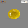 Natural Bangkok Yellow Sapphire (Pukhraj) 5.69 Ct – Certified Gemstone