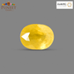 Natural Bangkok Yellow Sapphire (Pukhraj) 7.64 Ct – Certified Gemstone