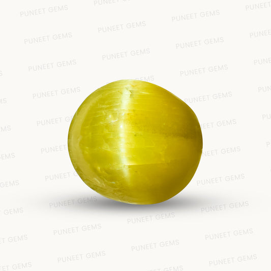 Natural Cat’s Eye Gemstone (Lehsunia) – Protection, Intuition & Ketu’s Power 8.00 CT