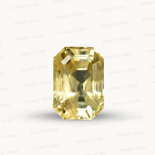 Natural Yellow Sapphire (Pukhraj) – Prosperity, Wisdom & Jupiter’s Blessing 8.42 CT