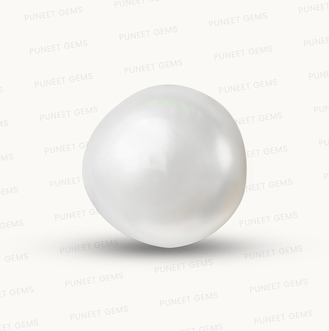 Japanese Keshi Moti – Rare Natural Pearl of Purity, Prosperity & Elegance 8.64 CT