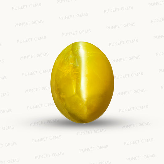 Natural Cat’s Eye Gemstone (Lehsunia) – Protection, Intuition & Ketu’s Power 8.72 CT
