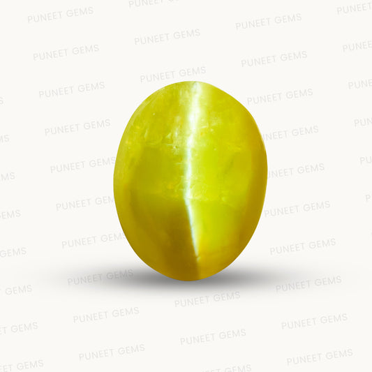 Natural Cat’s Eye Gemstone (Lehsunia) – Protection, Intuition & Ketu’s Power 8.81 CT