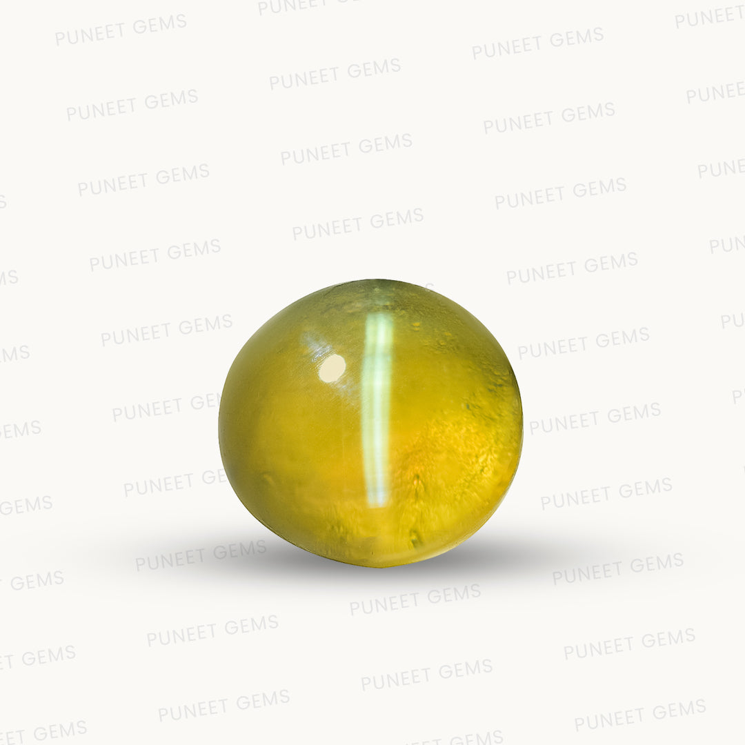 Natural Cat’s Eye Gemstone (Lehsunia) – Protection, Intuition & Ketu’s Power 8.86 CT