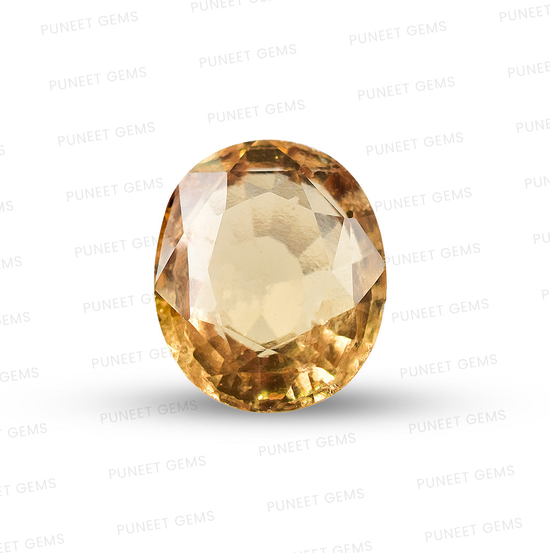 Yellow Gomed (Hessonite Garnet) – Natural Gemstone for Strength, Protection & Stability 8.90 CT