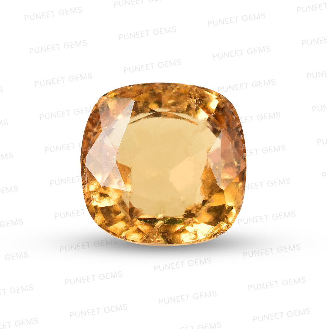 Yellow Gomed (Hessonite Garnet) – Natural Gemstone for Strength, Protection & Stability 8.37 CT