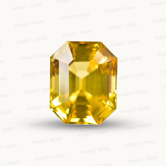 Natural(H) Yellow Sapphire Gemstones – Radiance, Wisdom & Prosperity 8.95 CT