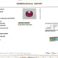 Natural Mozambique Ruby 4.66 Ct Certified