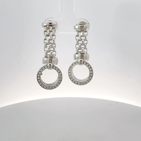 Italian Sterling Silver Earrings – Pure Elegance, Perfectly Crafted 9.850 gm