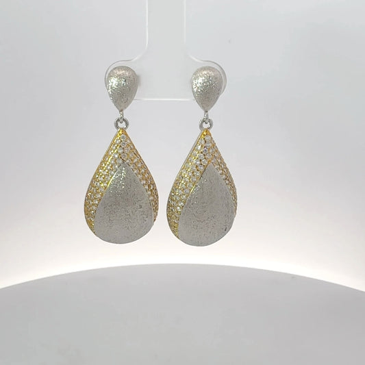 Italian Sterling Silver Earrings – Pure Elegance, Perfectly Crafted 9.680 gm