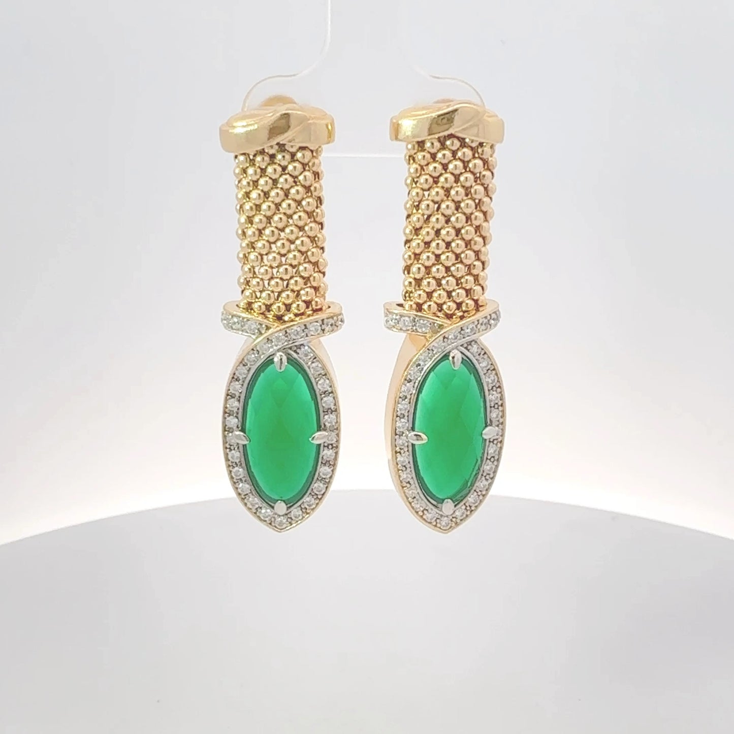 Italian Sterling Silver Earrings – Pure Elegance, Perfectly Crafted 14.707 gm