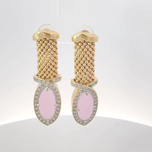 Italian Sterling Silver Earrings – Pure Elegance, Perfectly Crafted 14.844 gm