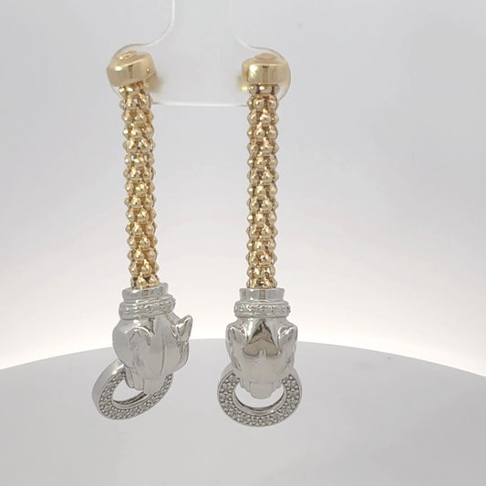 Italian Sterling Silver Earrings – Pure Elegance, Perfectly Crafted 12.840 gm