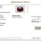 Natural Mozambique Ruby 4.76 Ct Certified