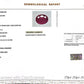 Natural Mozambique Ruby 5.61 Ct Certified