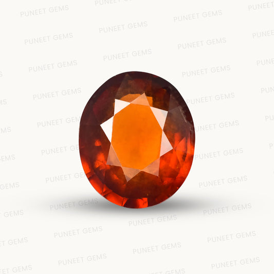 Siloni Gomed Gemstone – Natural Hessonite for Rahu Protection & Success 9.00 CT