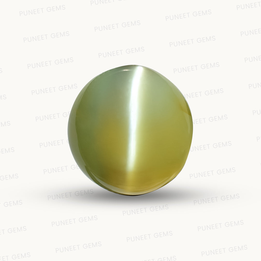 Natural Cat’s Eye Gemstone (Lehsunia) – Protection, Intuition & Ketu’s Power 9.08 CT