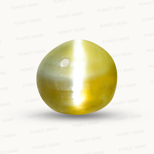 Natural Cat’s Eye Gemstone (Lehsunia) – Protection, Intuition & Ketu’s Power 9.21 CT
