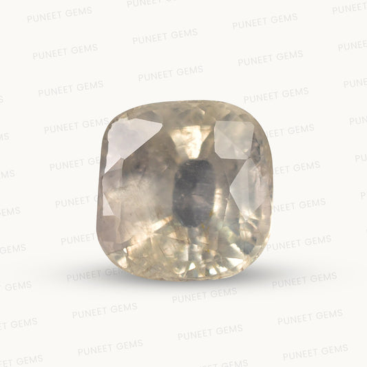 Natural White Sapphire Gemstone Online – Certified, Untreated & Ethically Sourced 9.24 CT
