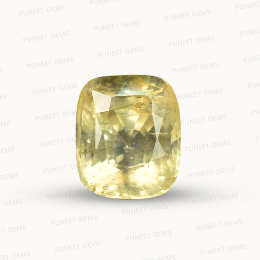 Natural Yellow Sapphire (Pukhraj) – Prosperity, Wisdom & Jupiter’s Blessing 9.34 CT